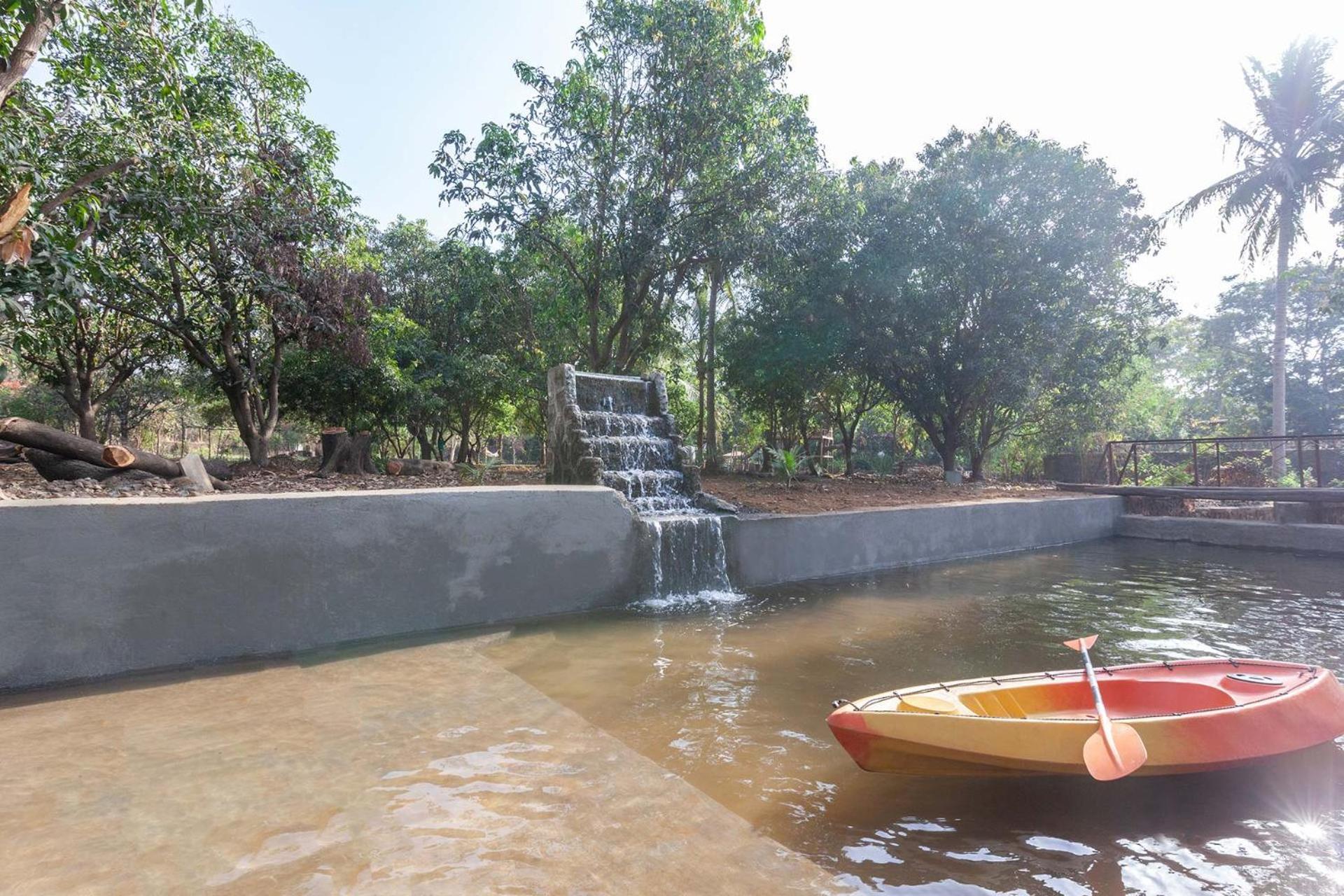 Stayvista'S Santoni Farms - Riverside Bliss With Pool, Orchard & Activities Karjat Exterior photo